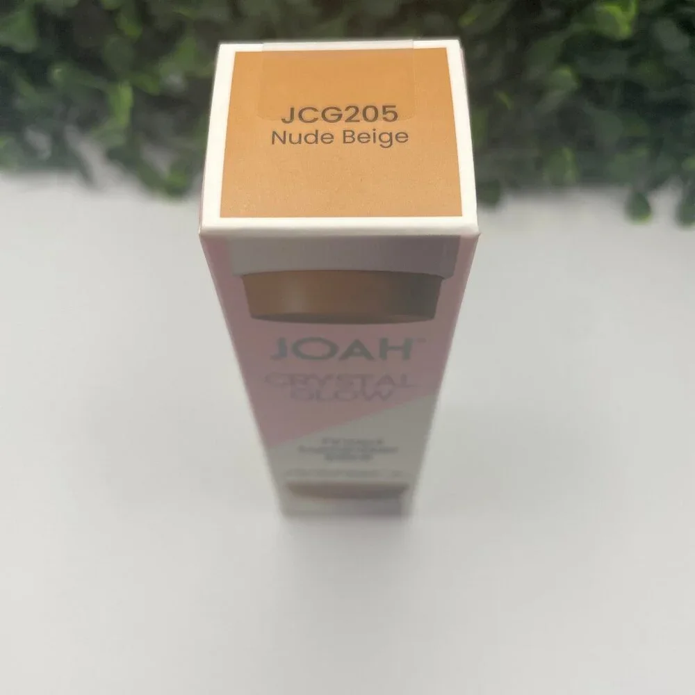 NIB - Joah Crystal Glow Tinted Luminizer Stick WITH BRUSH - Nude Beige